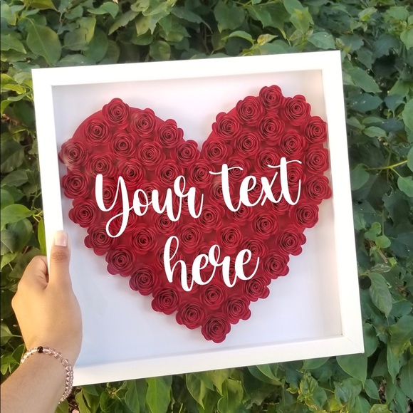 Flower Shadow Box Gift